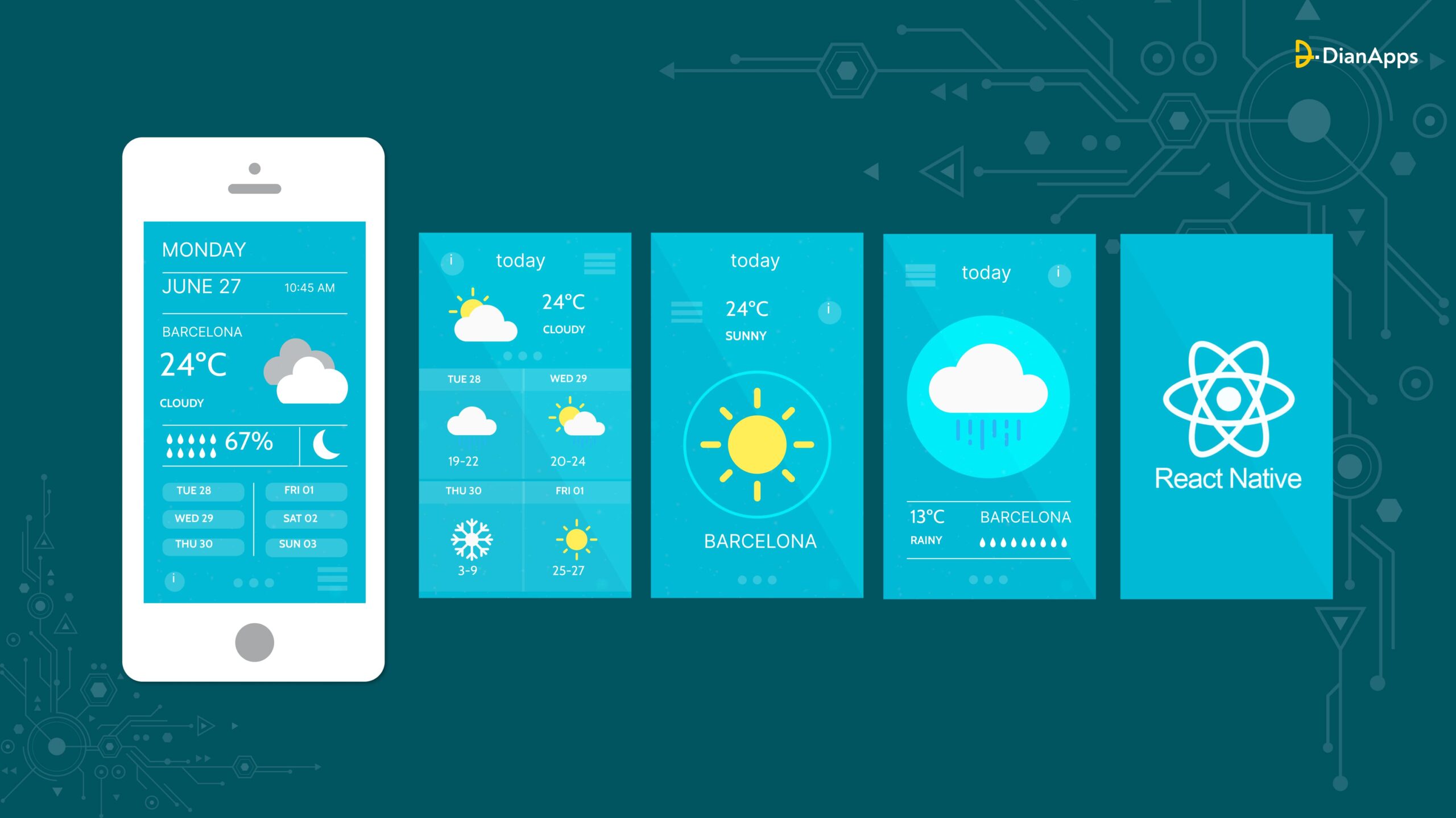 Weather App Using The React Native